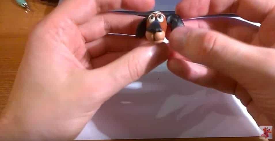 Как слепить из пластилина собаку фото 27